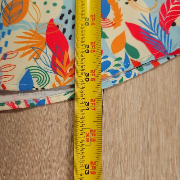 RSVLTS Kunuflex Shirt Men's Sz XL Multicolor Floral Hawaiian Colorful Casual - Picture 12 of 12